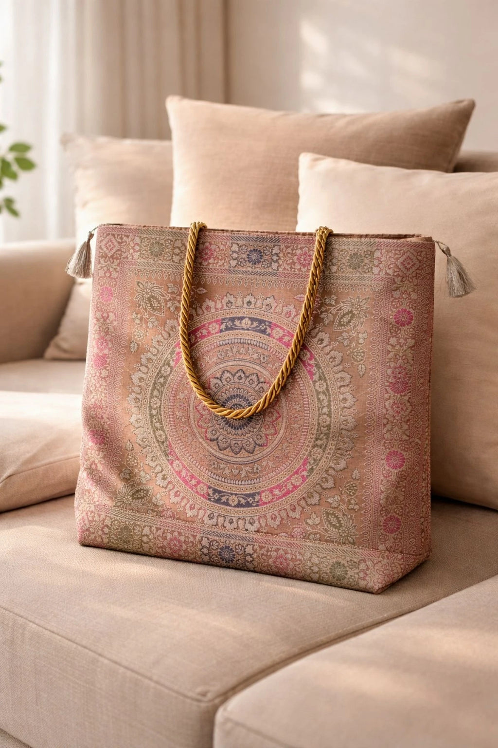 Boho Mandala Multipurpose Handmade Bag