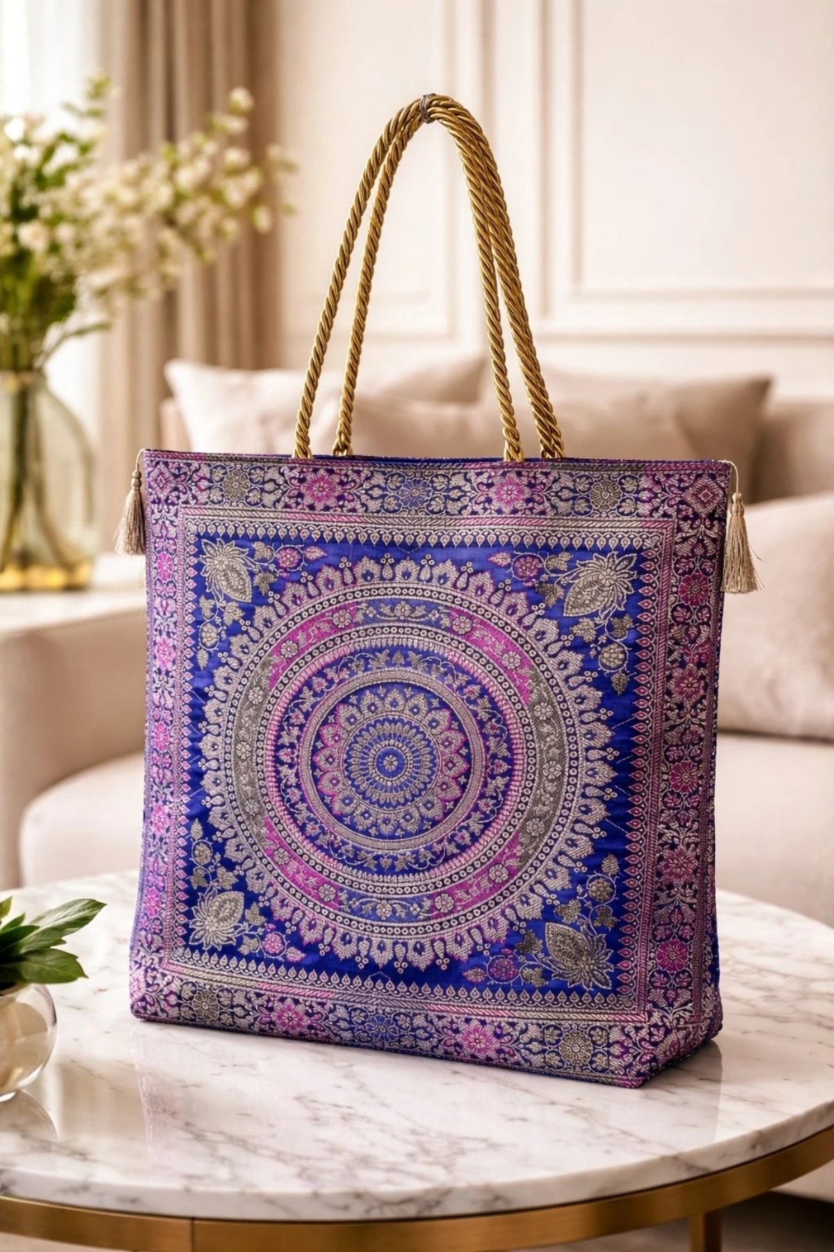 Boho Mandala Multipurpose Handmade Bag