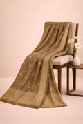 Golden Modal Silk Handwoven Saree